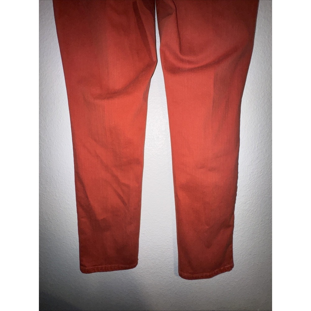 Chicos  Women's So Slimming Jeans Size 2 Chicos 12US Deep Coral  Burnt Orange - Picture 7 of 16